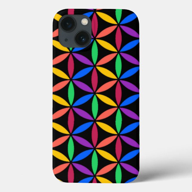 Rainbow-Kreisen Case-Mate iPhone-Gehäuse iPhone Hülle (Rückseite)