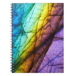 Rainbow Labradorite Crystal Gemstone Love Journal Notizblock