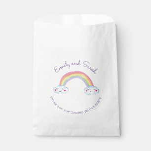 Rainbow Lächeln Twins Geburtstagsparty Gefälligkei Geschenktütchen
