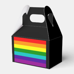 RAINBOW LARGE GIFT BAG GESCHENKSCHACHTEL