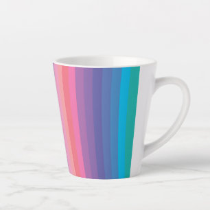 Rainbow Latte Tasse
