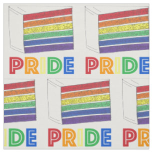 Rainbow-Layer-Hochzeitstorte PRIDE Liebe LGBTQ Stoff