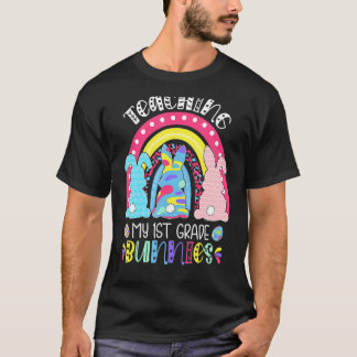 Rainbow lehren an meinem 1. Ostertag C T-Shirt