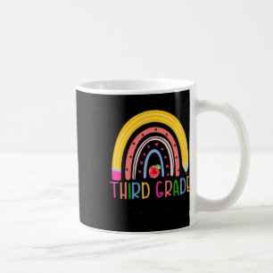 Rainbow-Lehrer der dritten Klasse zurück in die Sc Kaffeetasse