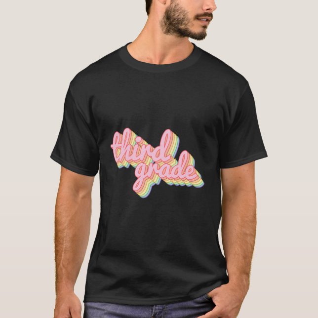 Rainbow-Lehrer T-Shirt (Vorderseite)