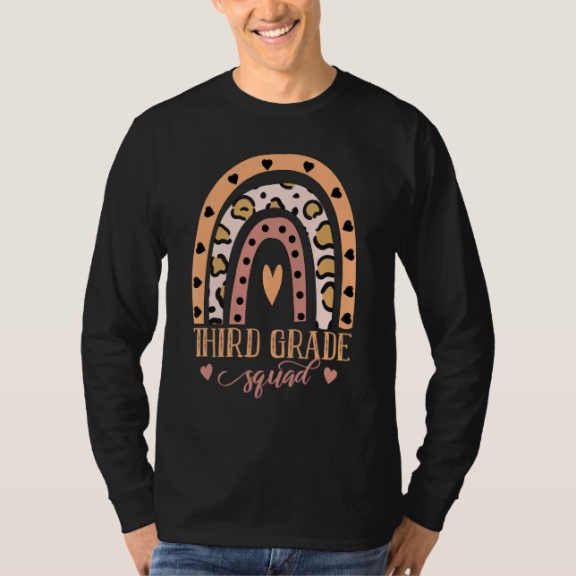 Rainbow Leopard 3. T-Shirt (Vorderseite)