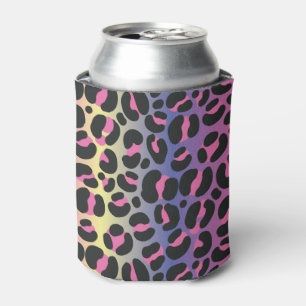 Rainbow Leopard Print Dosenkühler