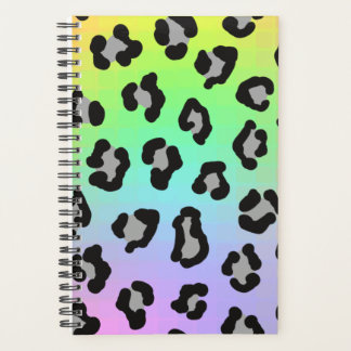 Rainbow Leopard Print Planer