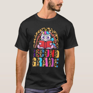 Rainbow Leopard Unicorn Dozent T-Shirt