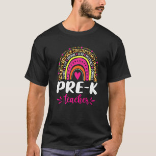 Rainbow Leopard vor dem Schulleiter T-Shirt