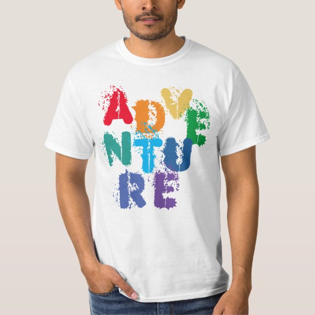 Rainbow Letters T-Shirt (Vorderseite)