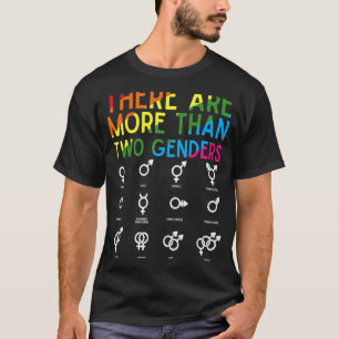 Rainbow-LGB-Stolz Es gibt mehr als zwei Geschlecht T-Shirt