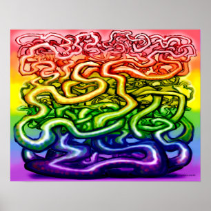 Rainbow LGBQT Poster