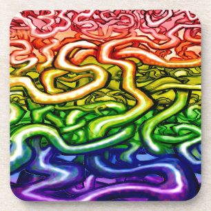 Rainbow LGBQT Untersetzer
