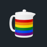 Rainbow LGBT Flag Teapot<br><div class="desc">In unserem Teekessel mit der lebendigen LGBT-Fahne servieren Sie Ihren Tee mit einer Touch Stolz! Dieses stilvolle Teekessel verbindet Funktionalität mit einem leistungsstarken Symbol für Inklusivität und Diversity. Die LGBT-Fahne ist mit der ikonischen LGBT-Fahne verziert und eignet sich hervorragend, um Ihrer Teezeit eine sinnvolle Touch zu verleihen und gleichzeitig die...</div>