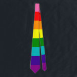 Rainbow LGBT Gay Flag Neck Tie Krawatte<br><div class="desc">Rainbow LGBT Gay Flag Neck Tie</div>