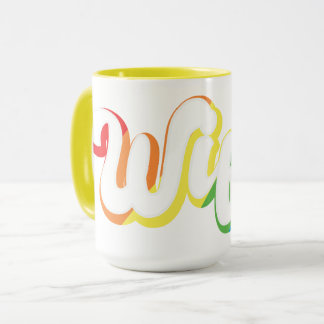 Rainbow LGBTQIA Lesbische Schwulenunterstützung Tasse