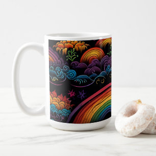 Rainbow LGBYQ Design Kaffeetasse