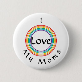 Rainbow-Liebe Button