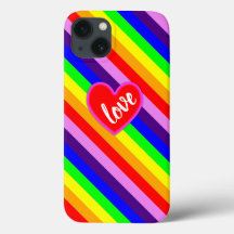 Rainbow Liebe Herz Classic Pride Dynamische Streif