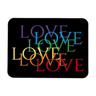 RAINBOW LIEBE II 3x4 Flexible Magnet