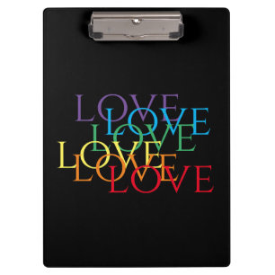 RAINBOW-LIEBE II-Zwischenablage Klemmbrett