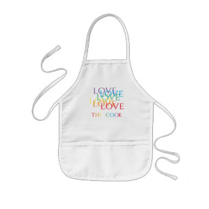 RAINBOW LIEBE Kids' Schürze