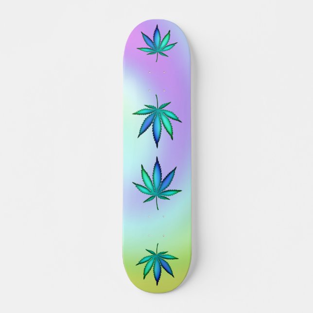 Rainbow-Liebe Skateboard (Vorne)