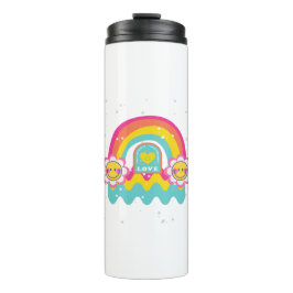 Rainbow-Liebe Thermosbecher