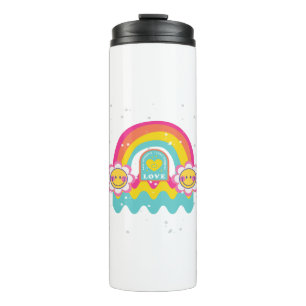 Rainbow-Liebe Thermosbecher