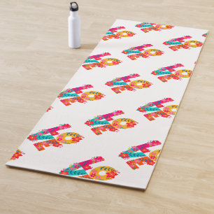 Rainbow-Liebe Yogamatte