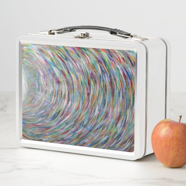 Rainbow Light Retro Metal Lunchbox (Beispiel)