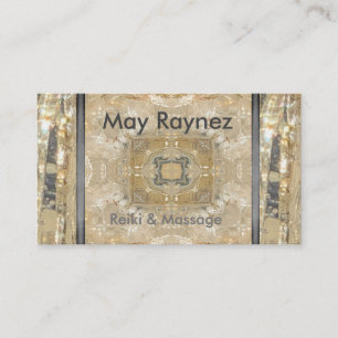 Rainbow LightWorker Reiki Spiritual Business Cards Visitenkarte