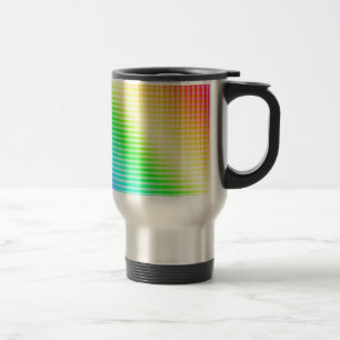 Rainbow Lines Reisebecher