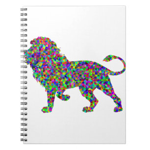 Rainbow Lion Notizblock