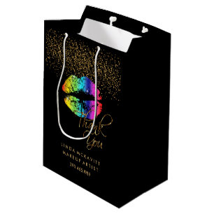 Rainbow Lip Lipstick Farbe - Danke Mittlere Geschenktüte