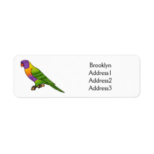 Rainbow-Lorikeet-Cartoon