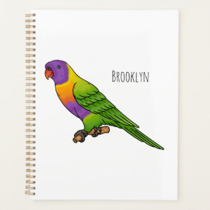 Rainbow-Lorikeet-Cartoon Planer