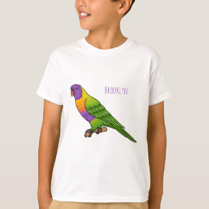 Rainbow-Lorikeet-Cartoon T-Shirt