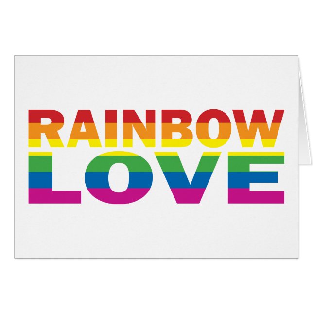 RAINBOW LOVE (Devant horizontal)