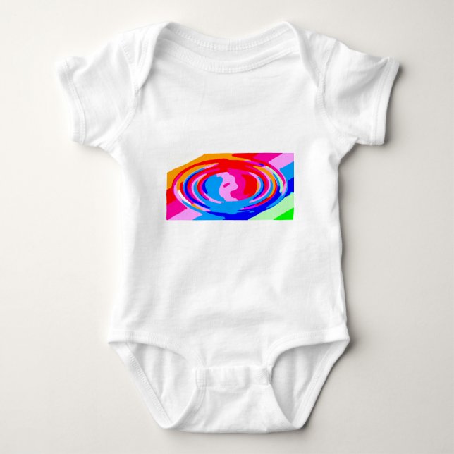 Rainbow-Magie Baby Strampler (Vorderseite)