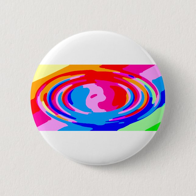 Rainbow-Magie Button (Vorderseite)