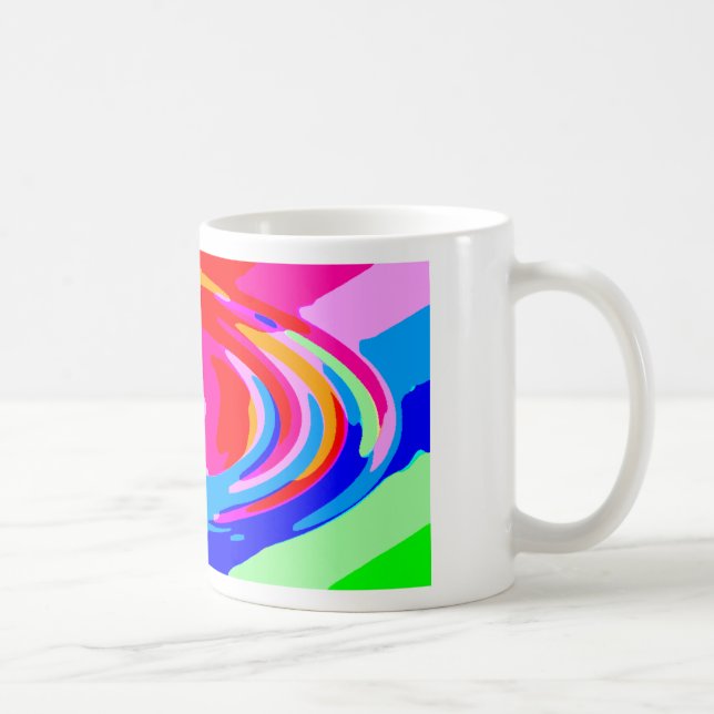 Rainbow-Magie Kaffeetasse (Rechts)