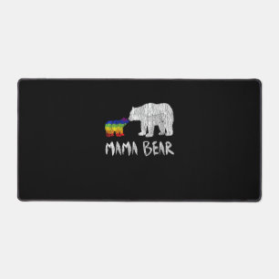 Rainbow Mama Bear Love Support Prix Schreibtischunterlage