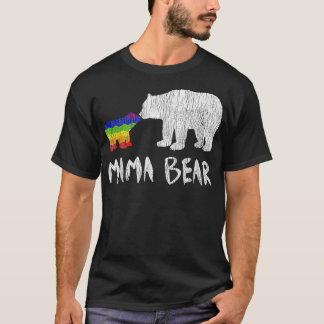 Rainbow Mama Bear Love Support Prix T-Shirt