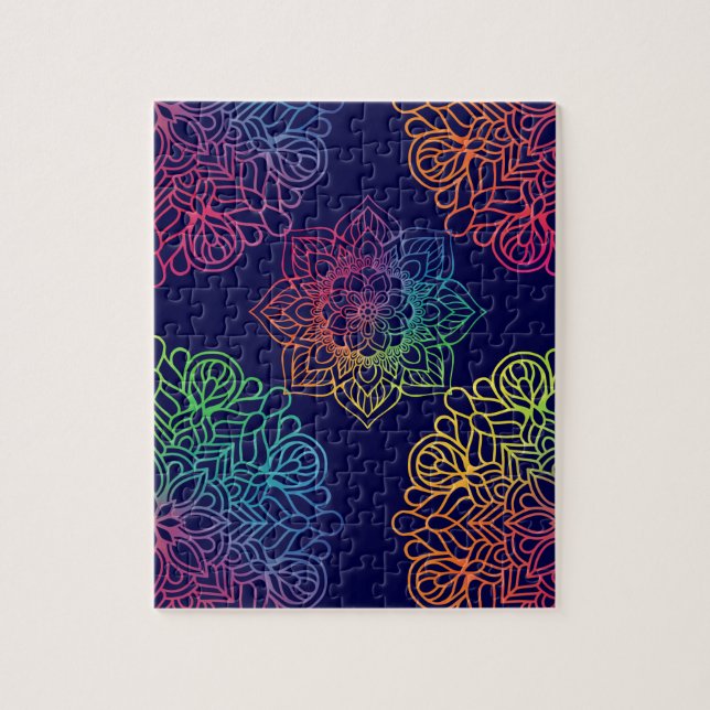 Rainbow Mandala (Vertikal)