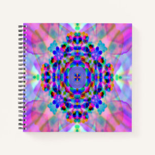 Rainbow Mandala.... Notizbuch