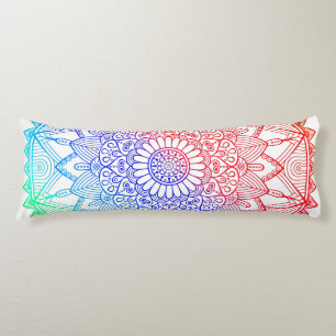 Rainbow Mandala Seitenschläferkissen