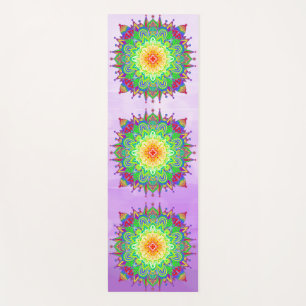 Rainbow Mandala Yoga Mat Yogamatte