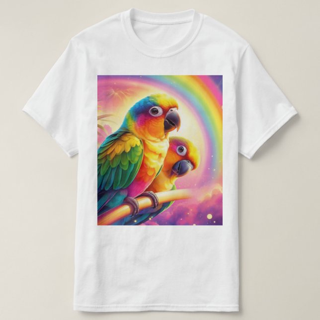 Rainbow Mango und Tango T-Shirt (Design vorne)